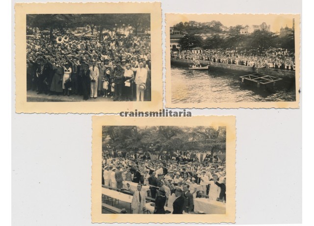 Brazilian population bringing Nazi salute