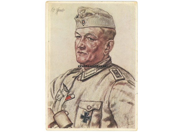 Spähtruppführer - Willrich postcard - Breda Holland