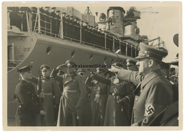 Adolf Hitler with Panzerschiff Deutschland, Memelland annexation