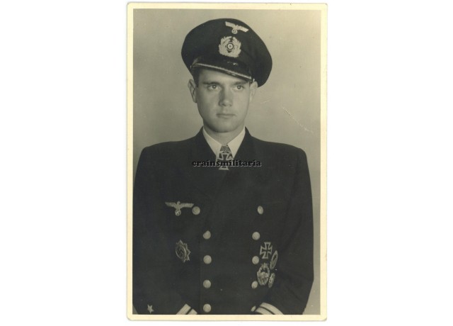Knight's Cross winner Karl-Ehrhart Karcher portrait