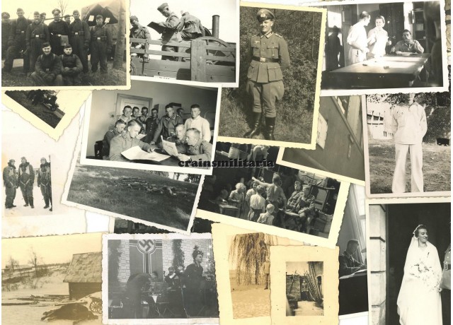 Mixed lots of 100 German photos