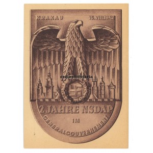 Krakau 1942 NSDAP Postcard