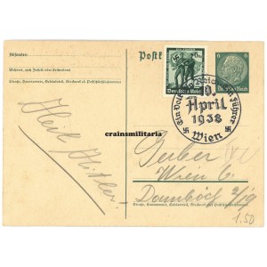 Vienna 1938 Anschluss postcard Vienna 1938 Anschluss postcard