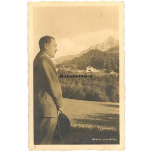 Adolf Hitler near Berghof postcard Adolf Hitler near Berghof postcard