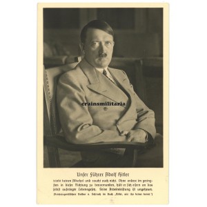 Unser Führer Adolf Hitler postcard Unser Führer Adolf Hitler postcard