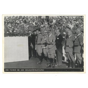 Adolf Hitler in Reichsparteitag postcard