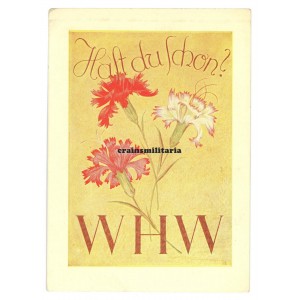 WHW Strassensammlung postcard - München 1938