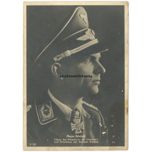 Swords winner Herbert Ihlefeld postcard