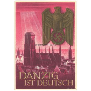 Danzig ist Deutsch postcard Danzig ist Deutsch postcard
