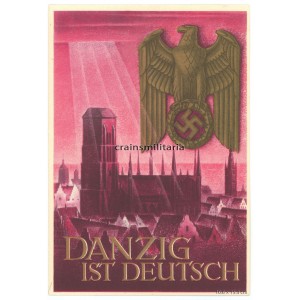 Danzig ist Deutsch postcard