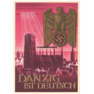 Danzig ist Deutsch postcard