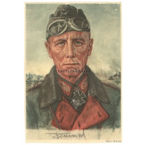 Erwin Rommel - Willrich postcard