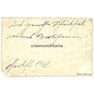 Hanged Russian partisan 1941