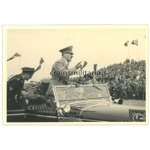 Adolf Hitler in Giebelstadt parade 1936