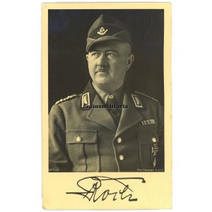 RAD Generalarbeitsführer Rudolf Roch postcard
