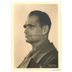 Reichsminister Rudolf Hess postcard