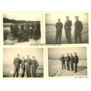 Group of SS photos, Atlantikwall Flak