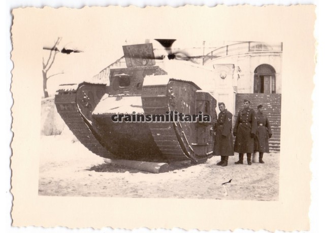WWI Tank on display, Eastern Front WWI Tank on display, Eastern Front