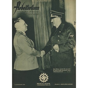 DAF Magazine "Arbeitertum" - Hitler and Dr. Ley DAF Magazine "Arbeitertum" - Hitler and Dr. Ley