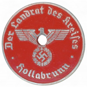 Landrat Hollabrunn license plate