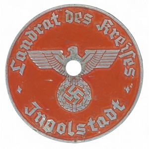 Landrat Ingolstadt license plate