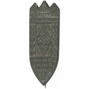 HJ Aufmarsch Gebiet 13 Hessen Nassau 1934 tinnie