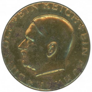 Adolf Hitler election sympathizer pin