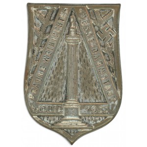 Braune Weihnachtsmesse Darmstadt 1933 tinnie