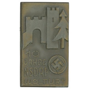 10 Jahre NSDAP Wolfurt tinnie
