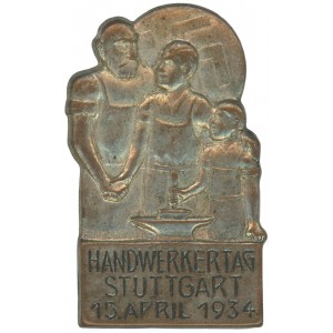 Handwerkertag Stuttgart 1934 tinnie