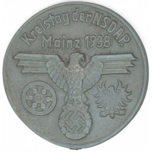 NSDAP Kreistag Mainz 1938 tinnie