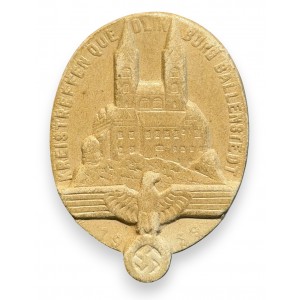 NSDAP Kreistreffen Quedlinburg Ballenstedt 1939 tinnie