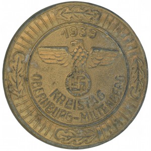 NSDAP Kreistag Obernburg-Miltenberg 1939 tinnie