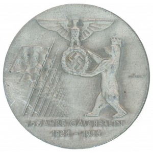 NSDAP tinnie 10 Jahre Gau Berlin 1936 NSDAP tinnie 10 Jahre Gau Berlin 1936