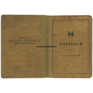 Dutch SS volunteer Soldbuch, Landstorm Nederland