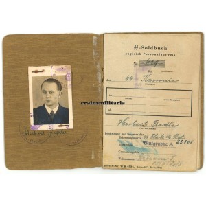 SS Totenkopf Flak Soldbuch, Austria 1945