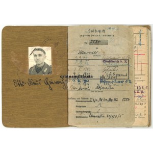 StuG Officer Soldbuch