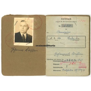 Normandy POW Soldbuch 353.ID