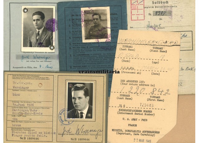 Festungs-Pak Soldbuch grouping Festungs-Pak Soldbuch grouping