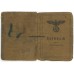 Blood stained KIA Soldbuch with dogtag, Braunschweig 1945 Blood stained KIA Soldbuch with dogtag, Braunschweig 1945