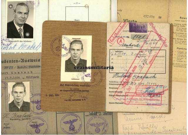 Blockadebrecher Soldbuch, MS Gotenland Blockadebrecher Soldbuch, MS Gotenland