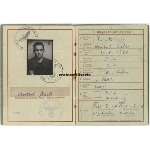 6.LWFD Penal unit Jäger Wehrpass