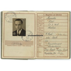 3.LWFD KIA medic Wehrpass, Belarus 1943