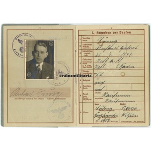 Sanitäter Wehrpass, Bad Kreuznach, 4 WWI awards