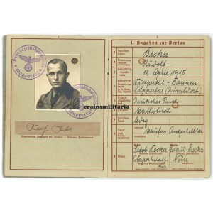 36.ID Kradmelder officer KIA Wehrpass
