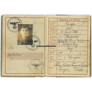 75.ID Wehrpass, Belgorod 1941 75.ID Wehrpass, Belgorod 1941