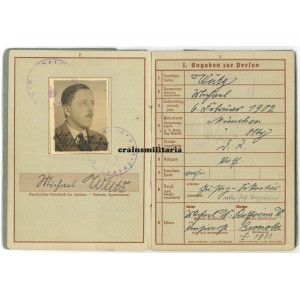 Justizinspektor Wehrpass, Russia, Augsburg