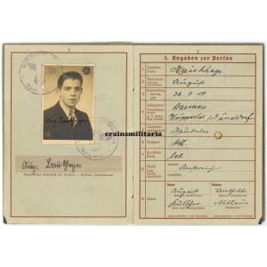 FJR.3 Ramcke & Kreta Fallschirmjäger Wehrpass, FJR.7 KIA