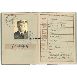 KIA Pilot Wehrpass, Küstenstaffel Krim KIA Pilot Wehrpass, Küstenstaffel Krim