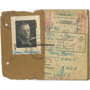 Kriegsmarine Kriegsberichter Soldbuch